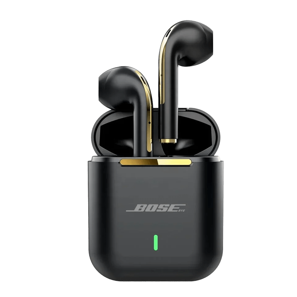 Écouteurs sans fil Bosebye J18 Bluetooth 9D avec réduction du bruit et microphone - Casque de jeu TWS mains libres - SmartGadgets