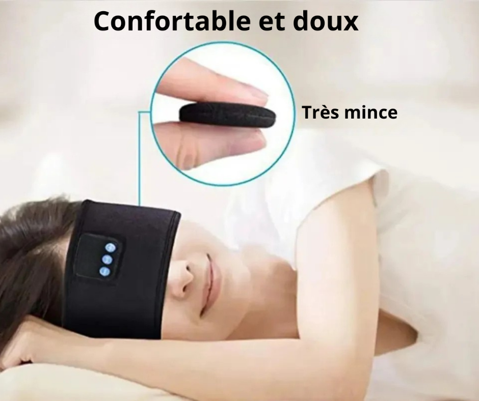 ÉCOUTEURS BLUETOOTH BANDEAU DE COUCHAGE - SmartGadgets