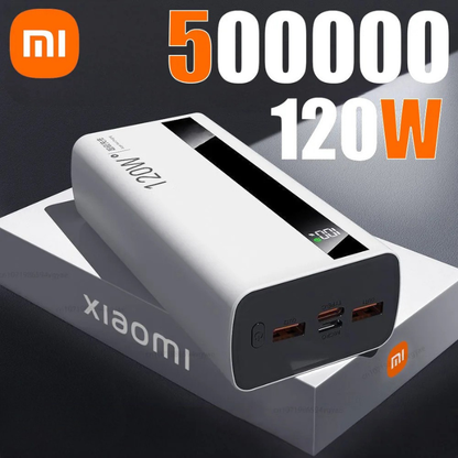 batterie externe haute capacite ultra rapide 50000 mah 120w smartgadgets