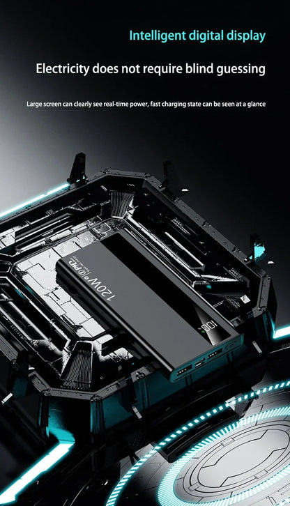 batterie externe haute capacite ultra rapide 50000 mah 120w smartgadgets