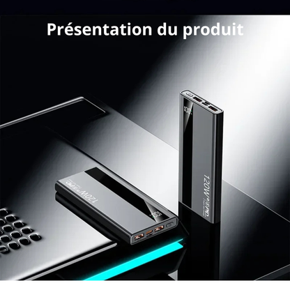 batterie externe haute capacite ultra rapide 50000 mah 120w presenation produit smartgadgets