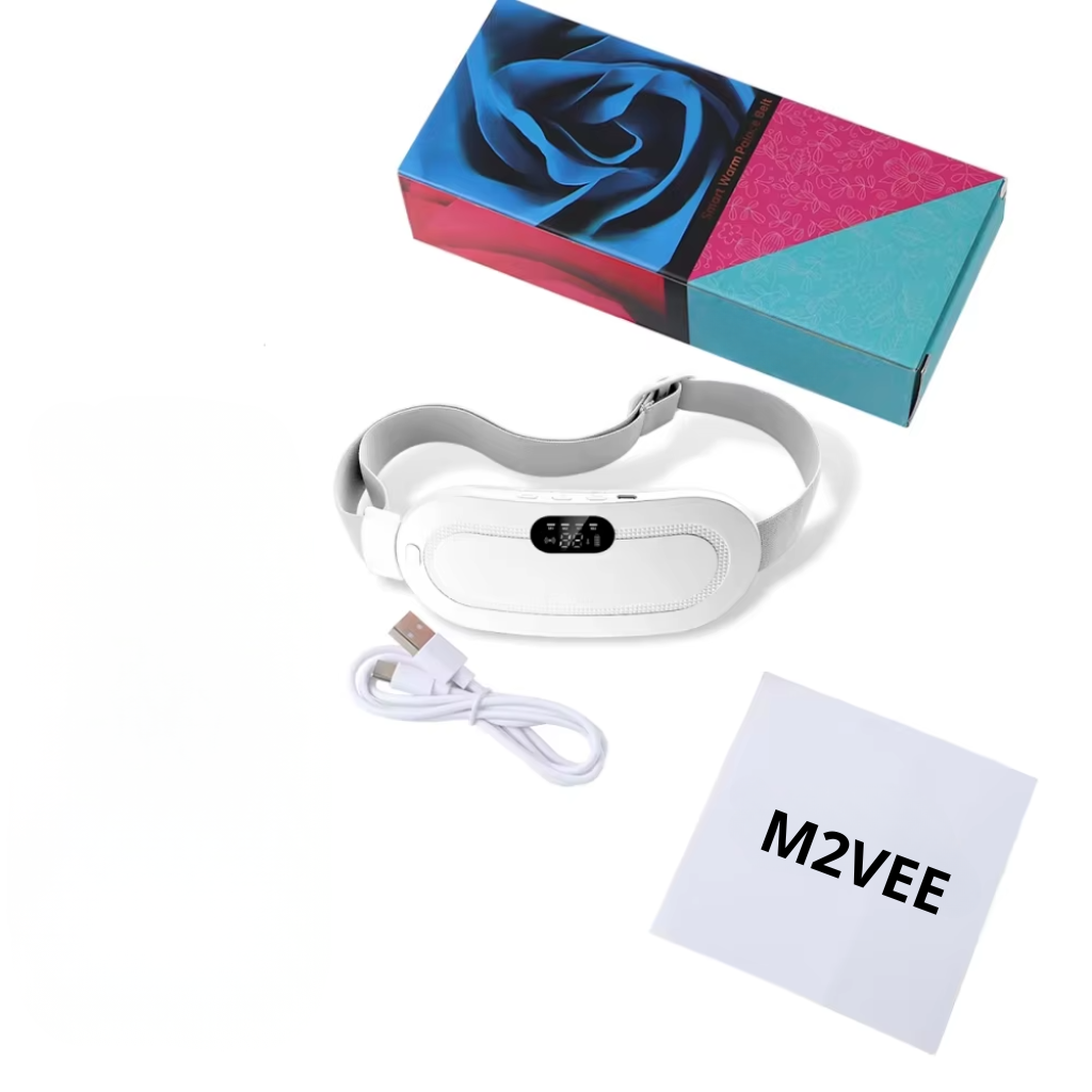 coussin chauffant crampes sans fil portable liberte blanc boite kit