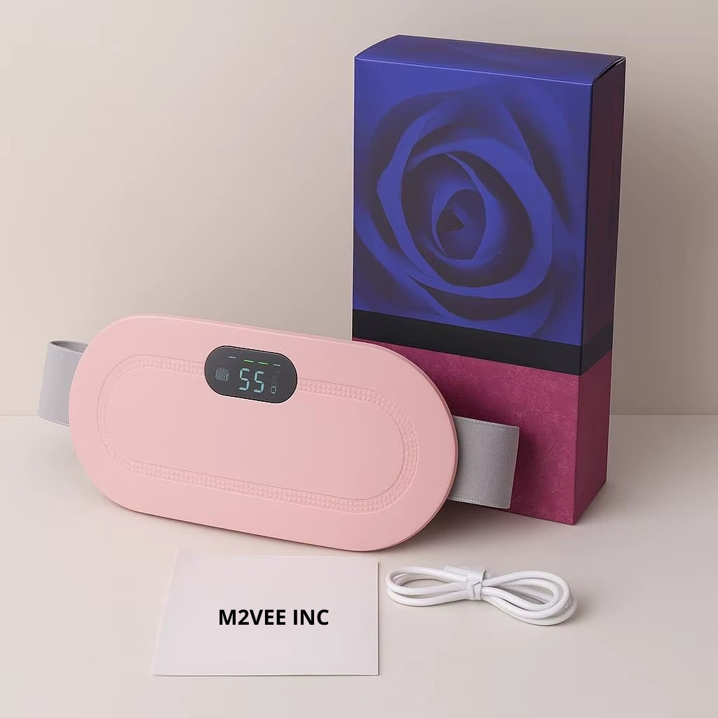 coussin chauffant crampes sans-fil portable liberte rose boite
