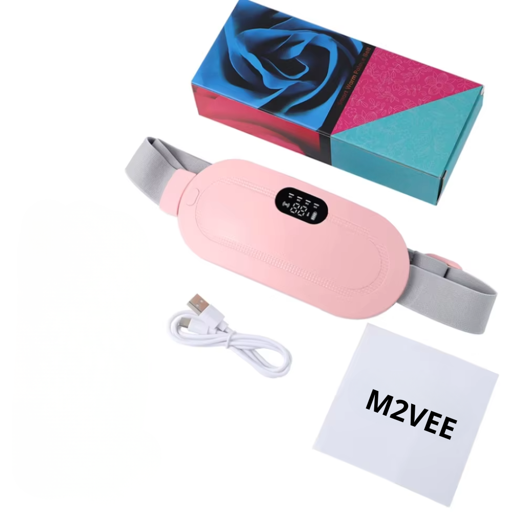 coussin chauffant crampes sans-fil portable liberte rose boite
