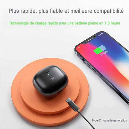 Écouteurs intra-auriculaires sans fil Bluetooth