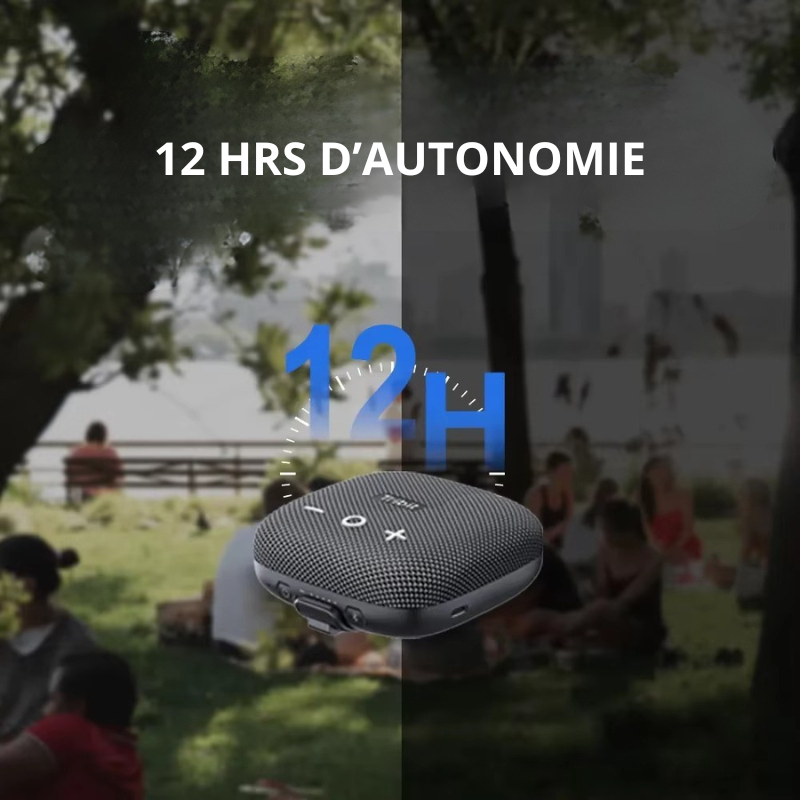 enceinte mini sans-fil portable bluetooth waterproof tribit pocketgo flexible besoins ultra-leger