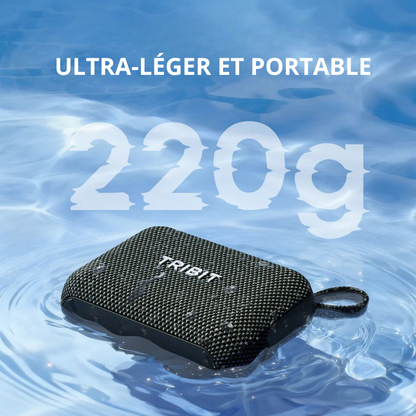 enceinte mini sans-fil portable bluetooth waterproof tribit pocketgo flexible besoins ultra-leger