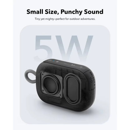 Soundcore Select Haut-parleur Bluetooth 4 Go, ultra portable, jusqu'à 20 heures de lecture, étanche IP67 et anti-poussière