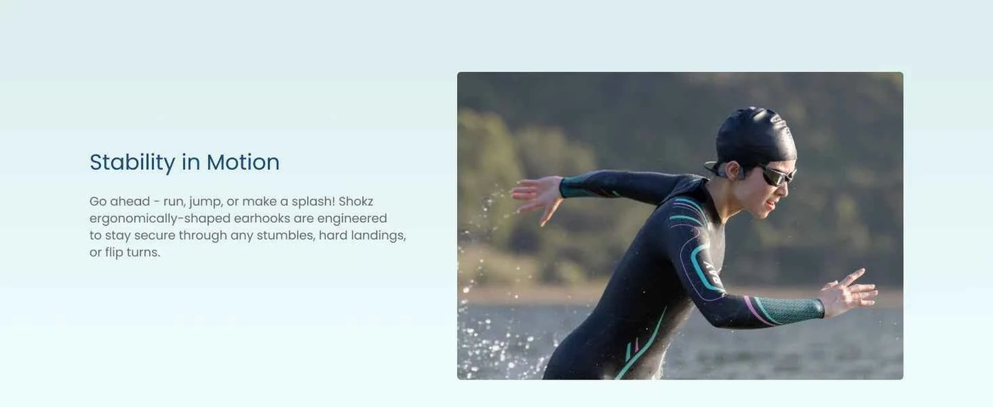 SHOKZ OpenSwim Pro os son sport casque sans fil écouteurs Bluetooth 5.4 IP68 étanche suppression du bruit Micros 9 heures