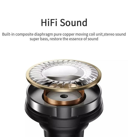 HiFi sound speaker component with built-in composite diaphragm and pure copper coil for stereo super bass