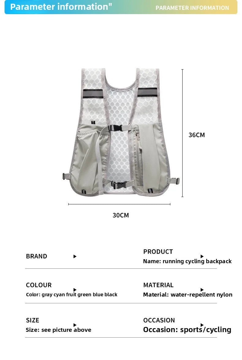 Lightweight storage vest