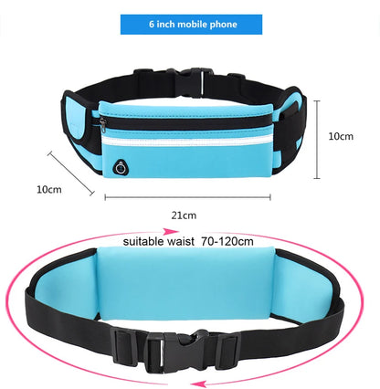 Waterproof fanny pack for mobile phone
