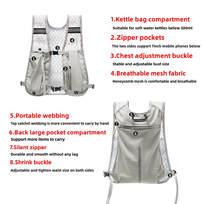 Lightweight storage vest