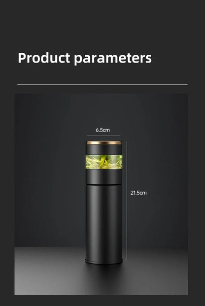 Smart Thermos with Temperature Indicator | Stainless Steel with LED Display 