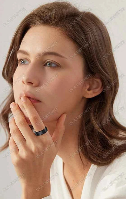 Anneau intelligent 2025 Smartring surveillance de la santé IP68 étanche Modes multi-sports Bluetooth traqueur de sommeil doigt smartring pour hommes