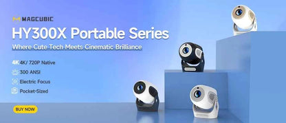 Magcubic-Projecteur HY450 à jet ultra court, avec décalage automatique 1080P 8K, mise au point électronique 900 ANSI WiFi6 BTAllemands Allwinner H716 Voice