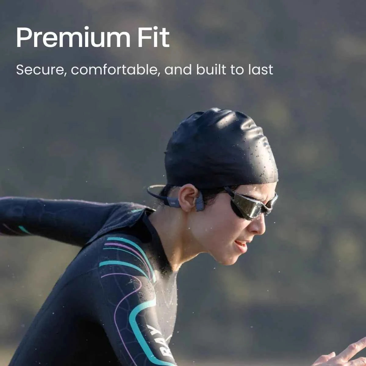 SHOKZ OpenSwim Pro os son sport casque sans fil écouteurs Bluetooth 5.4 IP68 étanche suppression du bruit Micros 9 heures