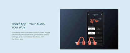 SHOKZ OpenSwim Pro os son sport casque sans fil écouteurs Bluetooth 5.4 IP68 étanche suppression du bruit Micros 9 heures