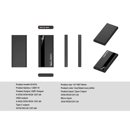 Ultra-Fast High Capacity External Battery | Xiaomi 120W 50,000mAh