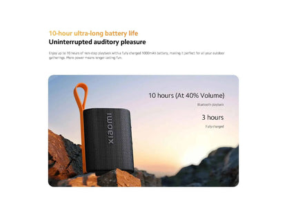 Xiaomi Sound Pocket Version mondiale Bluetooth 5.4 haut-parleur Portable IP67 TWS stéréo Combo avec batterie Ultra longue durée de vie de 10 heures