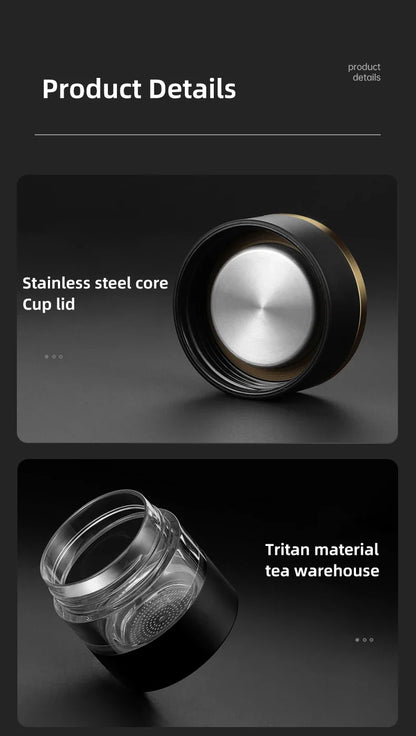 Smart Thermos with Temperature Indicator | Stainless Steel with LED Display 