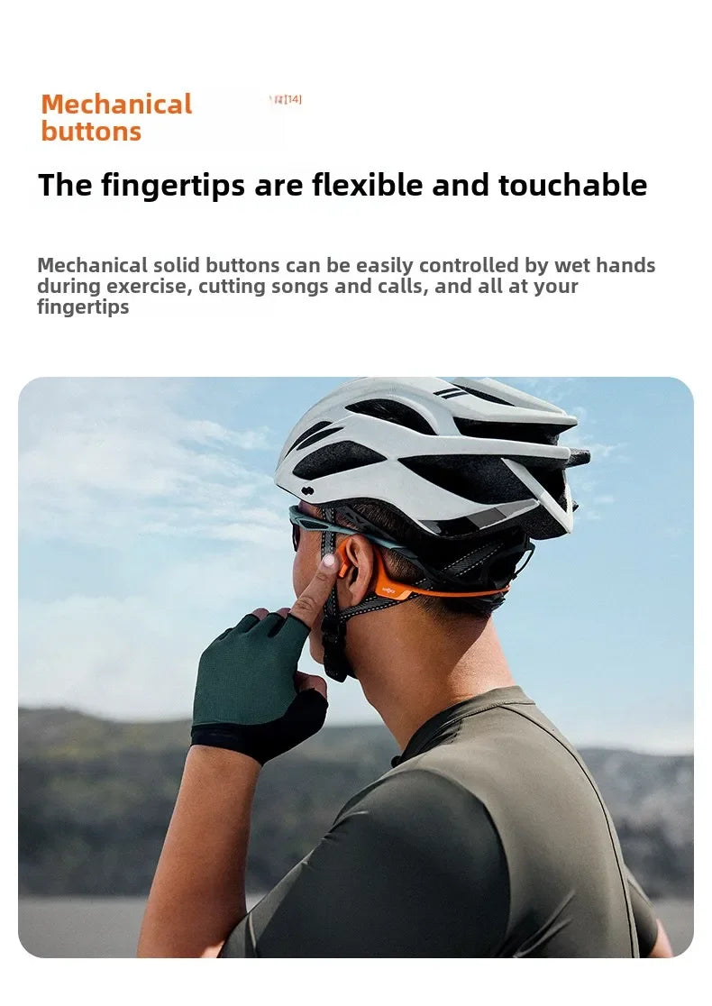 SHOKZ OpenRun Pro 2 Bone Conduction Bluetooth Headphones - Clear Sound and Optimal Comfort