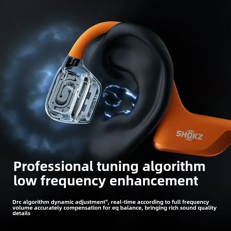 SHOKZ OpenRun Pro 2 Bone Conduction Bluetooth Headphones - Clear Sound and Optimal Comfort