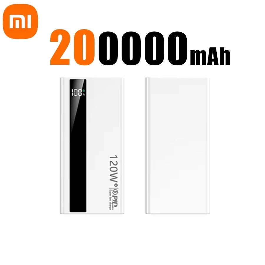 Ultra-Fast High Capacity External Battery | Xiaomi 120W 50,000mAh