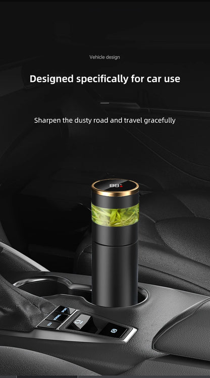 Smart Thermos with Temperature Indicator | Stainless Steel with LED Display 