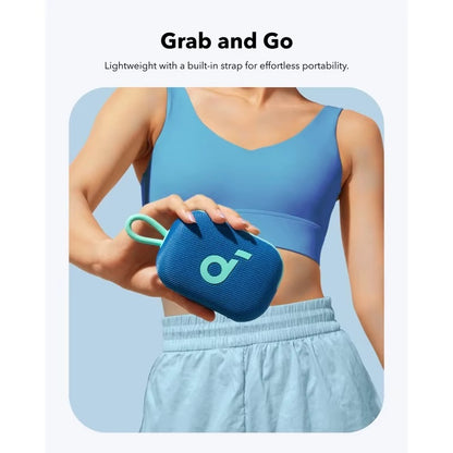 Soundcore Select Haut-parleur Bluetooth 4 Go, ultra portable, jusqu'à 20 heures de lecture, étanche IP67 et anti-poussière