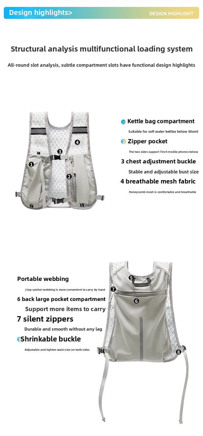 Lightweight storage vest