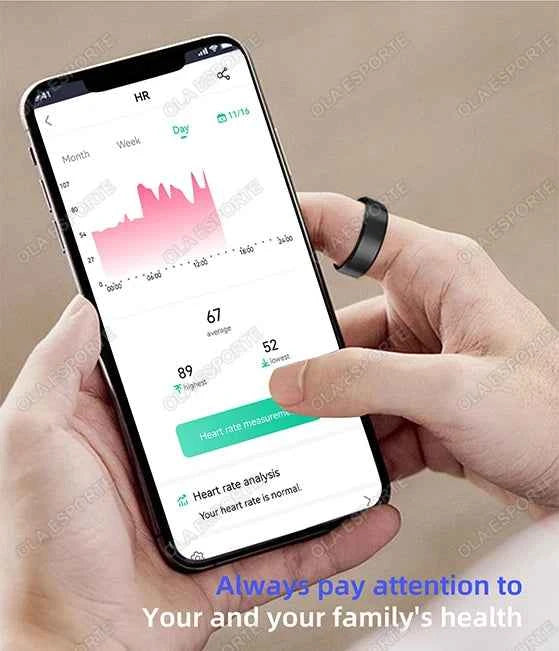 Anneau intelligent 2025 Smartring surveillance de la santé IP68 étanche Modes multi-sports Bluetooth traqueur de sommeil doigt smartring pour hommes