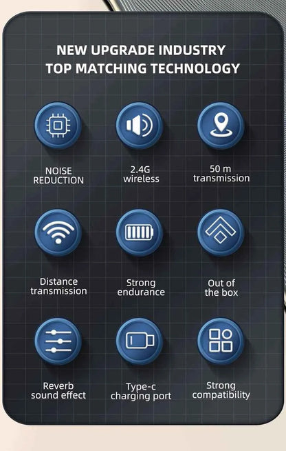Microphone Lavalier magnétique sans fil, Portable, réduction du bruit, enregistrement Audio, type-c, pour iPhone15 16, Android, PC en direct