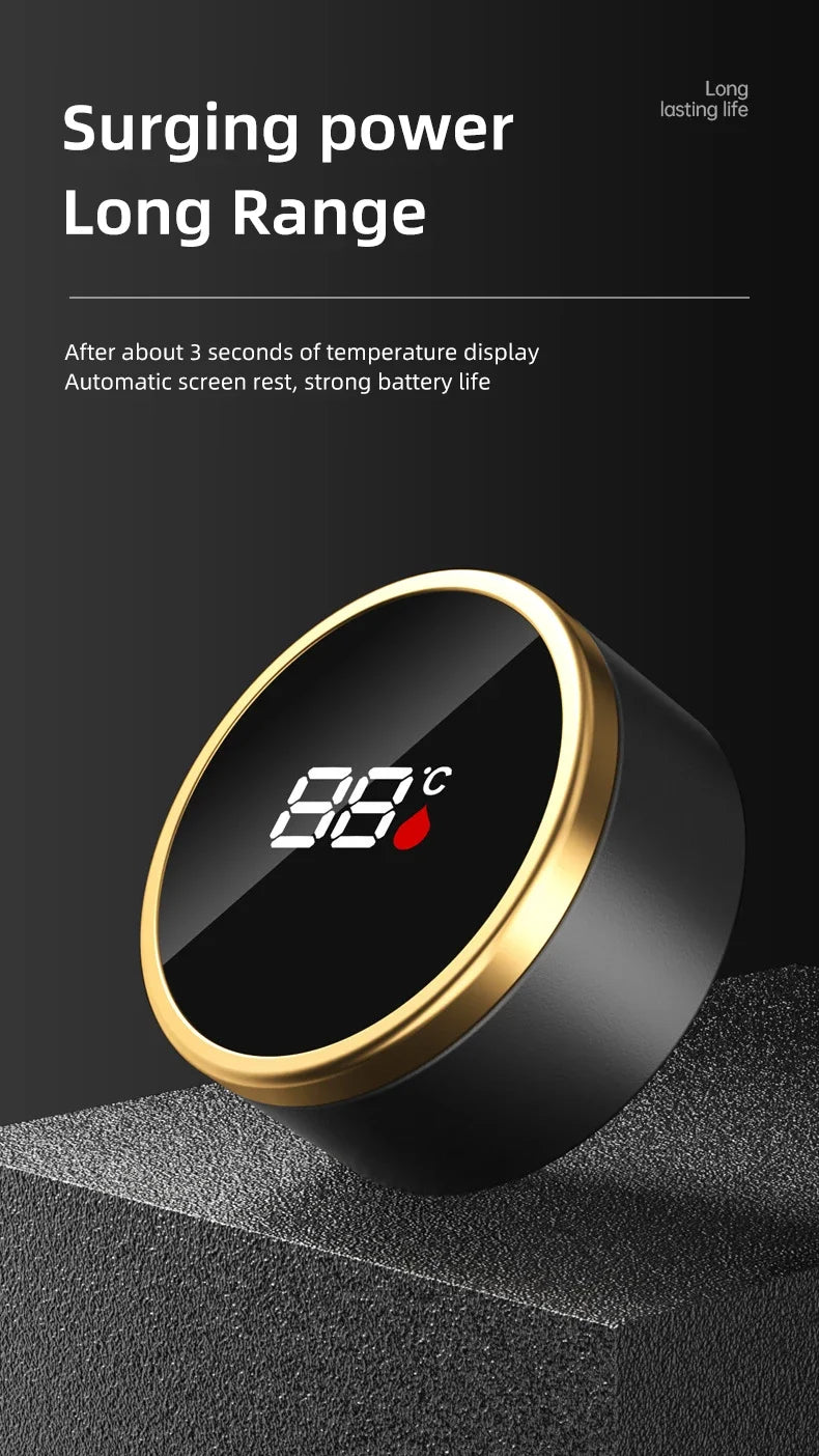 Smart Thermos with Temperature Indicator | Stainless Steel with LED Display 