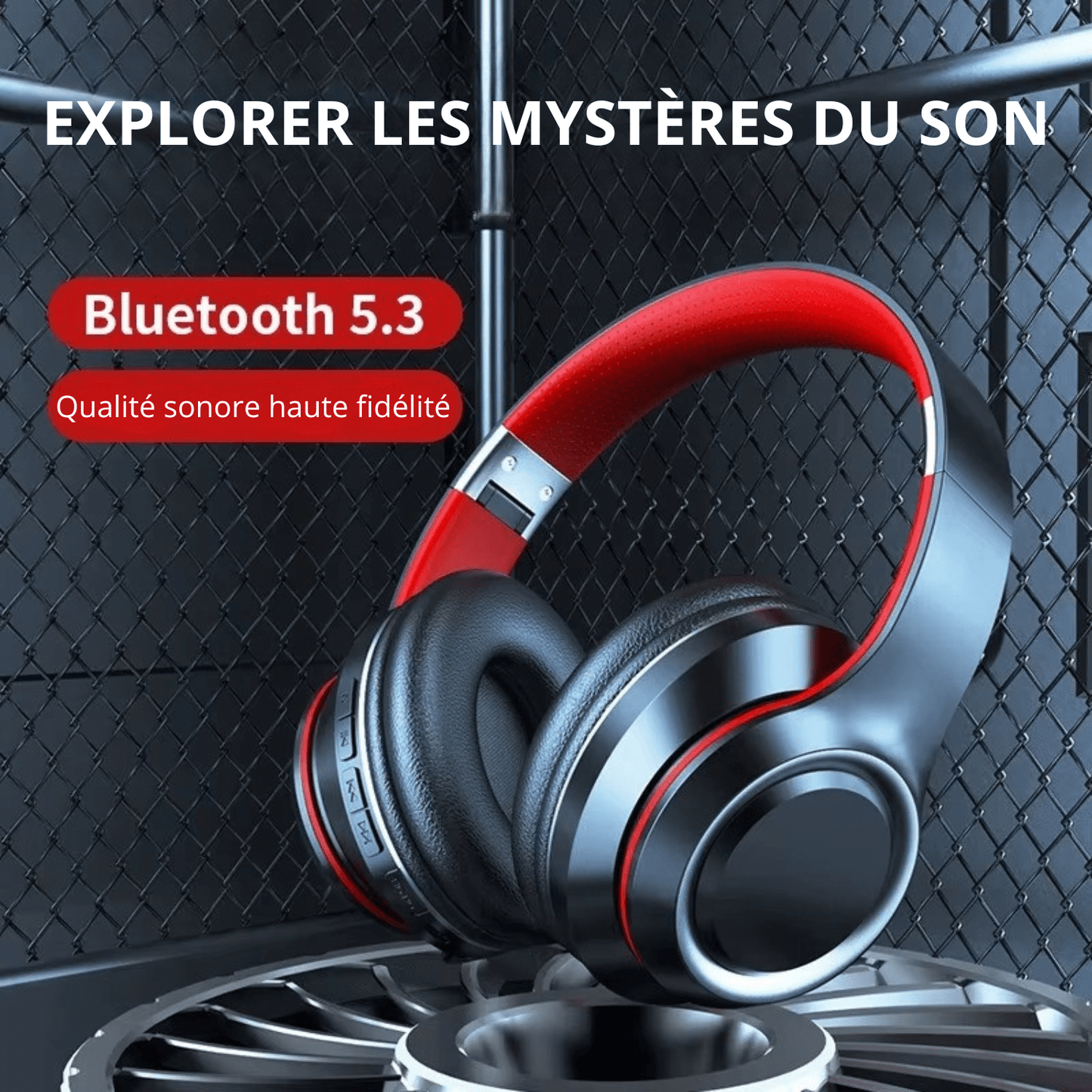 Écouteurs Bluetooth sans fil Lenovo avec micro, carte TF et écran LED - SoundFlex - LENOVO - SmartGadgets