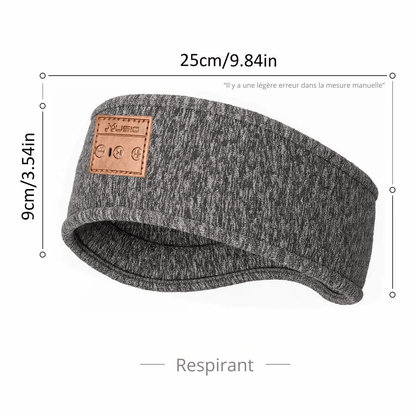 Écouteurs sans - fil Bluetooth bandeau de couchage – Casque musical doux et élastique avec masque - SmartGadgets