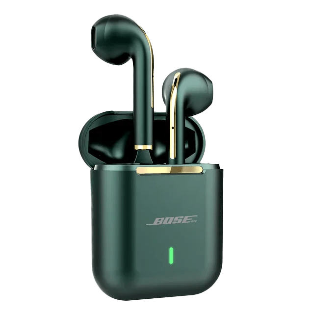 Écouteurs sans fil Bosebye J18 Bluetooth 9D avec réduction du bruit et microphone - Casque de jeu TWS mains libres - SmartGadgets