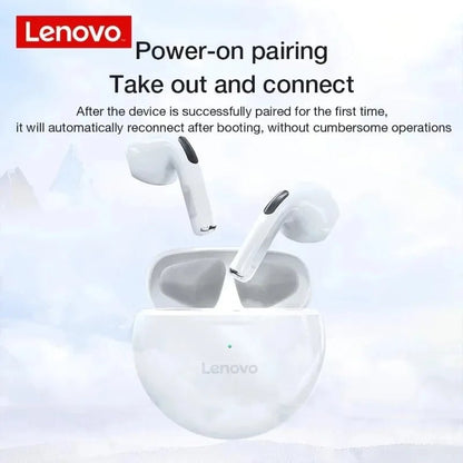 Écouteurs sans fil Lenovo HT38 TWS Bluetooth avec micro, étanches et idéaux pour le sport, compatibles iPhone et Xiaomi - SmartGadgets