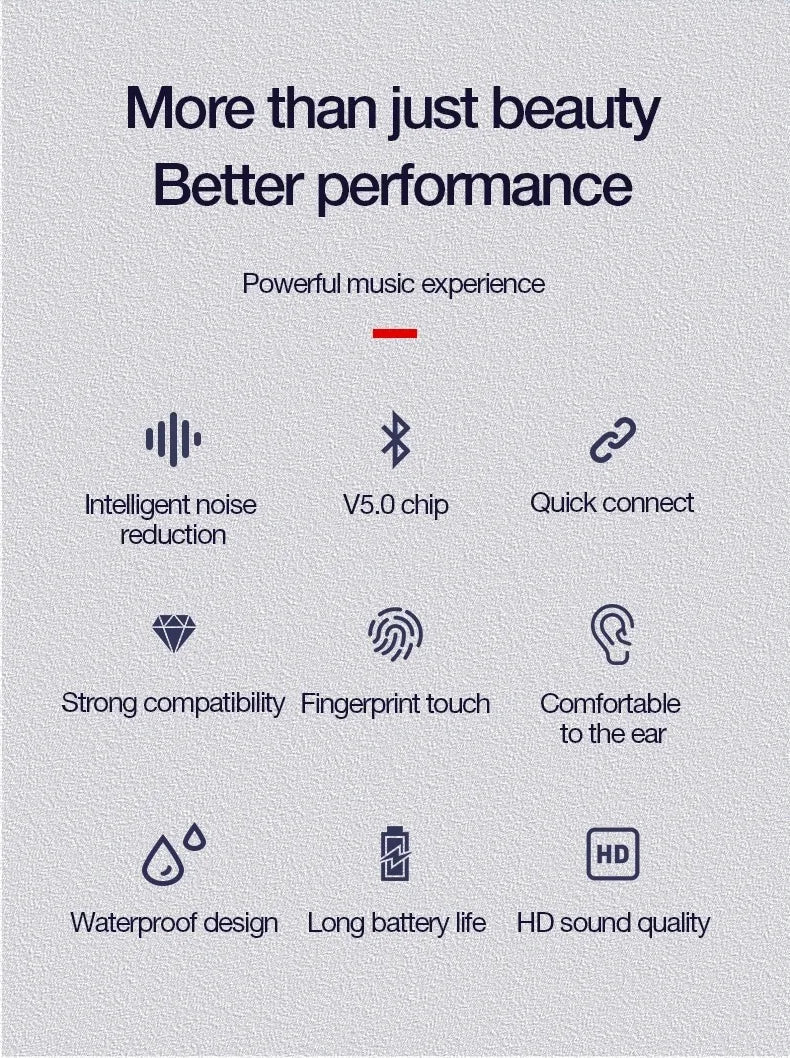 Écouteurs sans fil Lenovo HT38 TWS Bluetooth avec micro, étanches et idéaux pour le sport, compatibles iPhone et Xiaomi - SmartGadgets