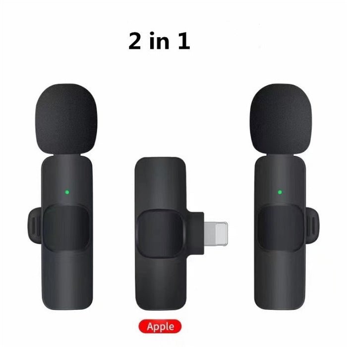 Microphone Cravate Mini Sans Fil - Gadgets